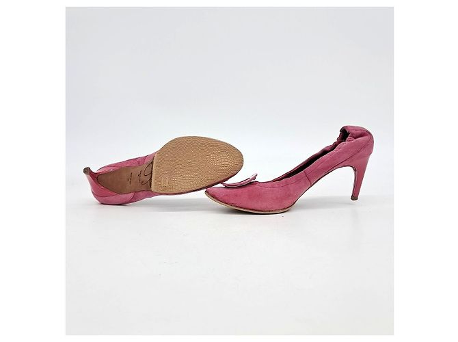 Roger Vivier Wildleder-Schuhe mit Riemchen - Ansicht 4