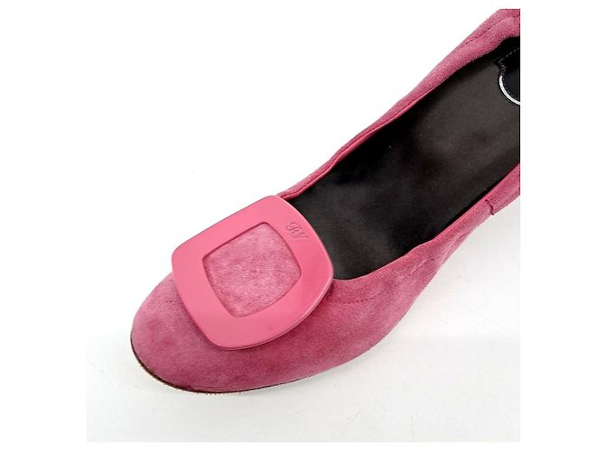 Roger Vivier Wildleder-Schuhe mit Riemchen - Ansicht 5