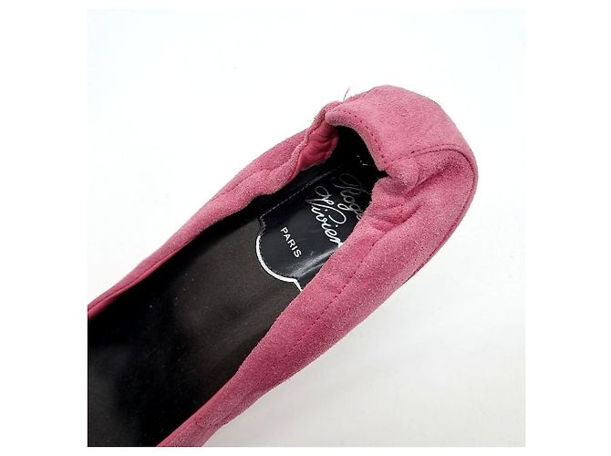 Roger Vivier Wildleder-Schuhe mit Riemchen - Ansicht 6