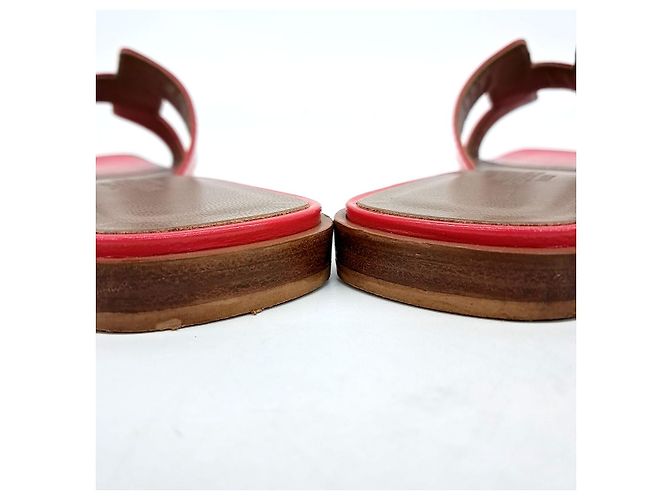 Sandali Oran Hermès Rosso - vista 3
