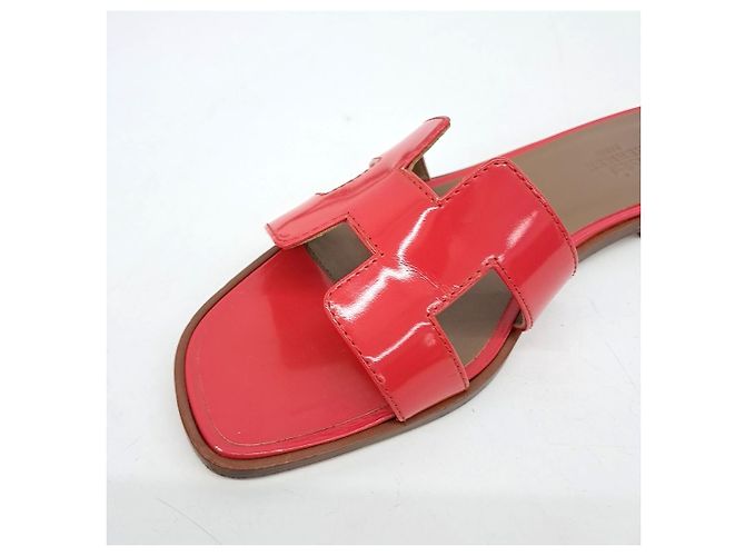 Sandali Oran Hermès Rosso - vista 5