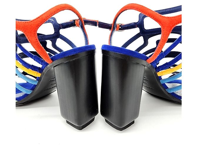 Hermès Sandali in scamosciato - vista 3