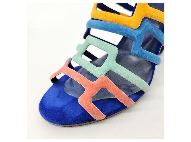 Hermès Sandali in scamosciato - vista 5