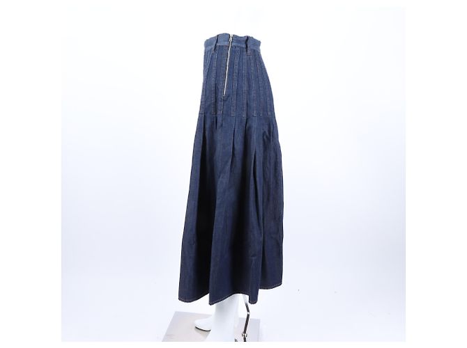 Jupe en denim Christian Dior - vue 2
