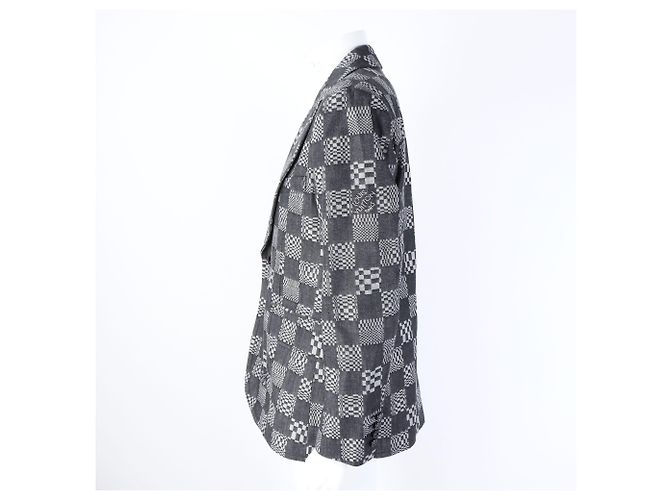 Louis Vuitton Giacca di denim Marrone - vista 2