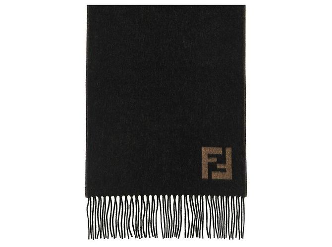 Fendi Cachecol de Lã e Cashmere - vista 5
