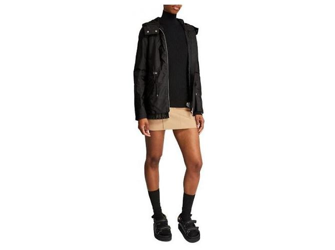 Moncler BAABA Parka Jacke Schwarz - Ansicht 5