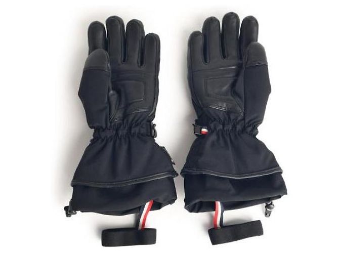 Moncler Guanti in piumino Grenoble Nero - vista 5
