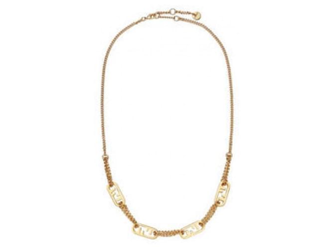 Fendi O’Lock Halskette Golden - Ansicht 5