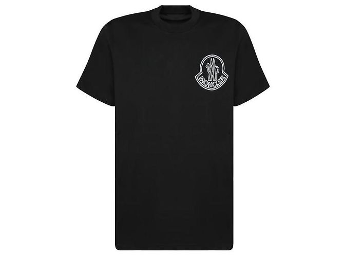 Moncler Baumwoll-T-Shirt mit Logo - view 4