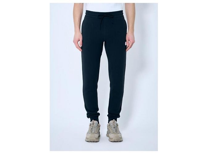 Moncler Pantalones de chándal de algodón con parche de logo - vista 5
