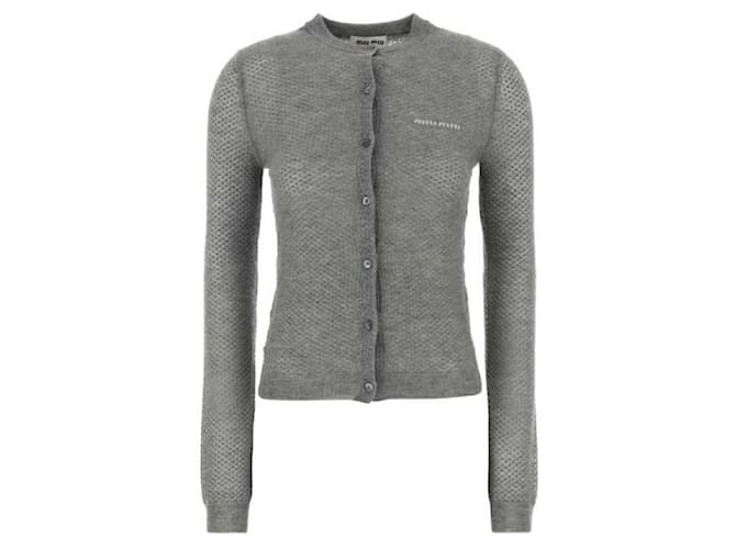 Miu Miu Kaschmir-Cardigan Braun - Ansicht 4