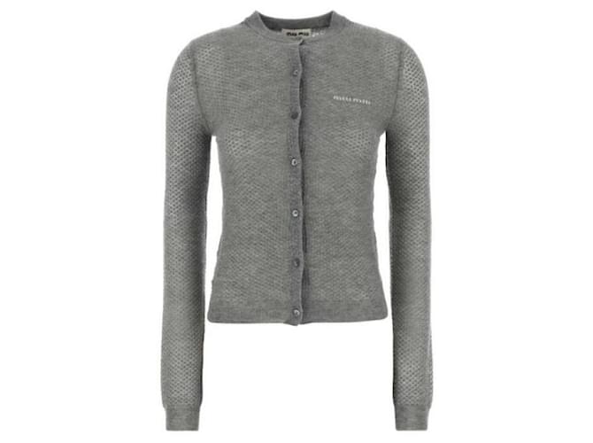 Miu Miu Kaschmir-Cardigan Braun - Ansicht 5