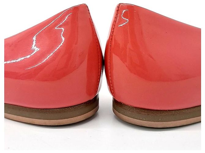 Salvatore Ferragamo Ferragamo Lack Varina Ballerinas Pink - Ansicht 3