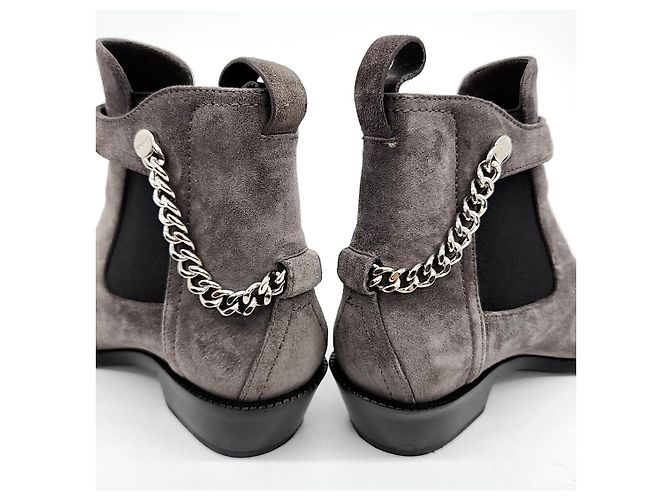 Salvatore Ferragamo Botines Ferragamo Castaño - vista 3