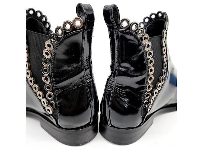 Alaïa Botines Alaia Negro - vista 3