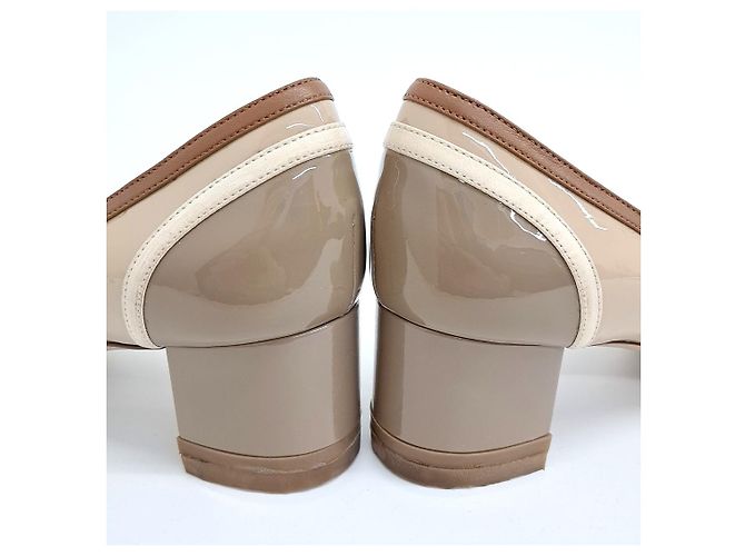 Salvatore Ferragamo Ferragamo Lacklederschuhe Braun - Ansicht 3