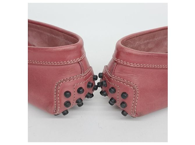 Mocassini Tod's Rosso - vista 3