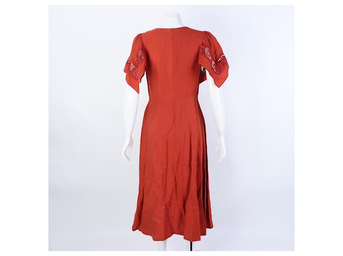 Sandro Kleid Rot - Ansicht 3