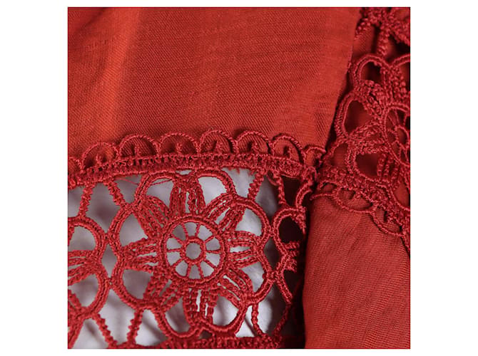 Sandro Kleid Rot - Ansicht 4