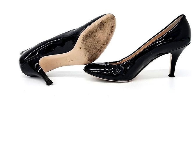 Bally Lackleder Schuhe Schwarz - Ansicht 4