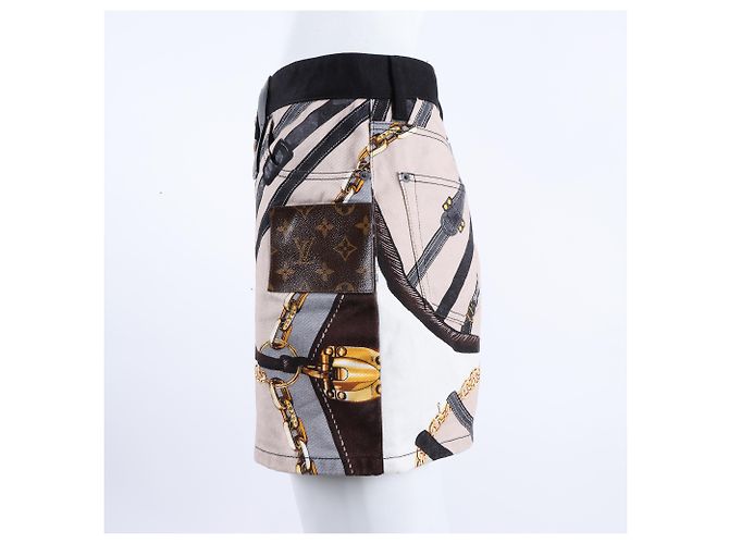 Pantalones Cortos Louis Vuitton Castaño - vista 2
