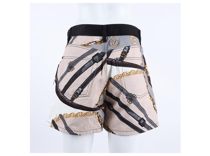 Pantalones Cortos Louis Vuitton Castaño - vista 3