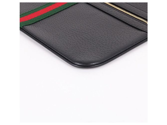 Gucci Ophidia Black Leather Clutch Bag - vista 8