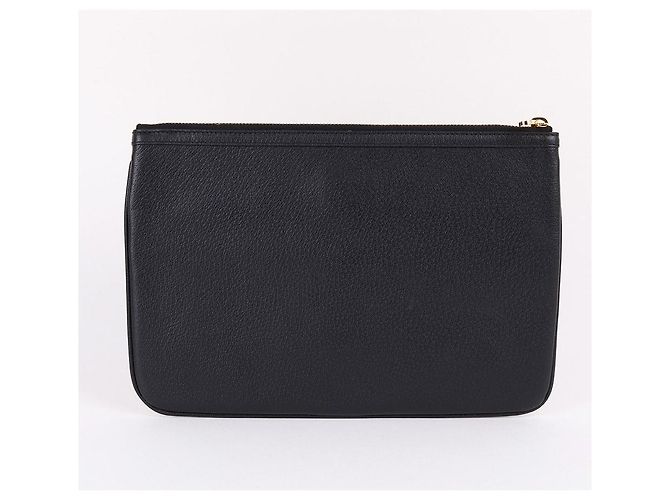 Gucci Ophidia Black Leather Clutch Bag - vista 9