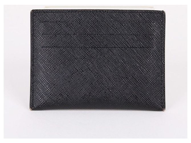 Givenchy Vintage Signature Logo Card Holder Black - view 7