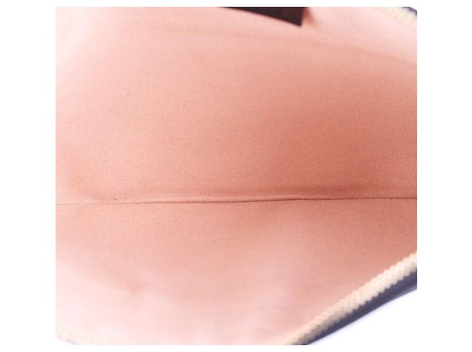Gucci Clutch in pelle nera Ophidia Nero - vista 5