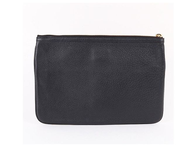 Gucci Clutch in pelle nera Ophidia Nero - vista 9