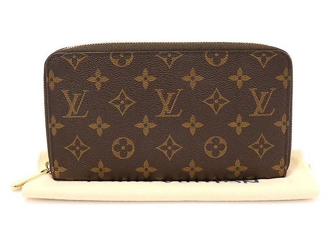 Louis Vuitton Monogramm Canvas Zippy Organizer Geldbörse Schwarz - Ansicht 2