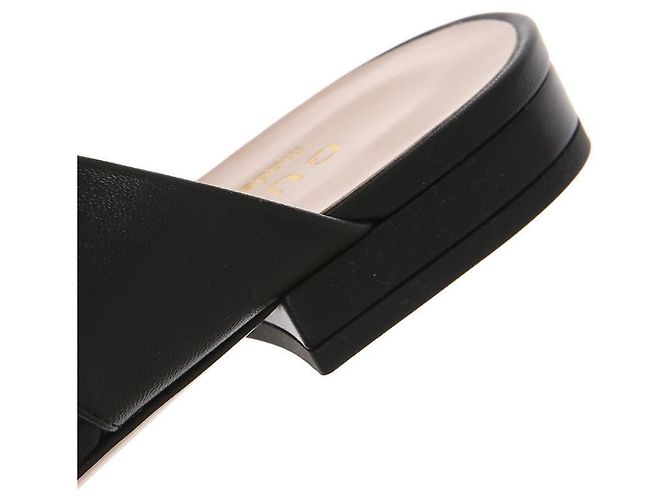 Gucci Sandali infradito in pelle Horsbit Multicolore - vista 9