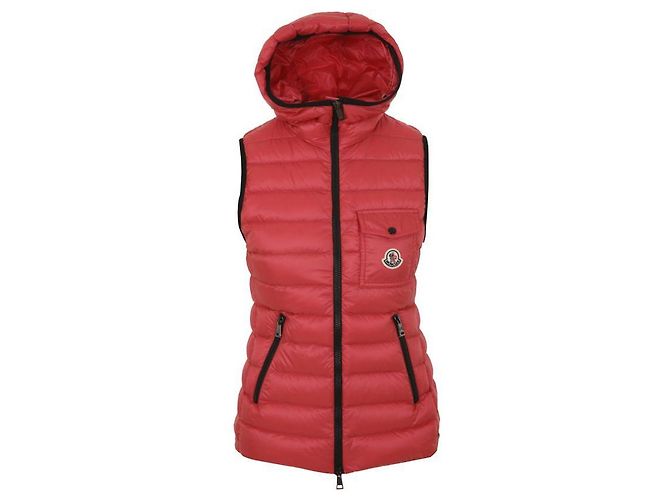 Moncler Damen Glyco Helle Daunenweste Pink - Ansicht 2