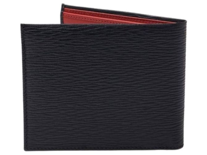 Salvatore Ferragamo NERO Double Gancini Wallet Silver Black - view 3