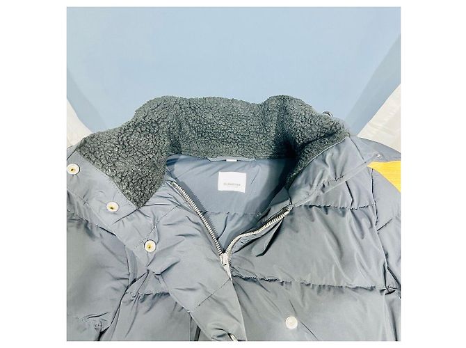 Burberry Effingham Long Daunenjacke Blau - Ansicht 5
