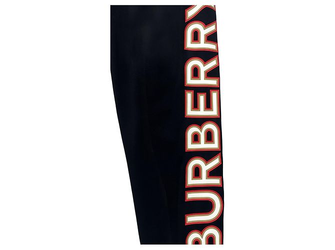 Burberry Side Logo Women's Training Pants Black - view 3