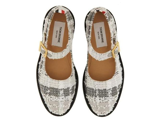 Thom Browne Tweed Micro Suola Tom John - vista 9