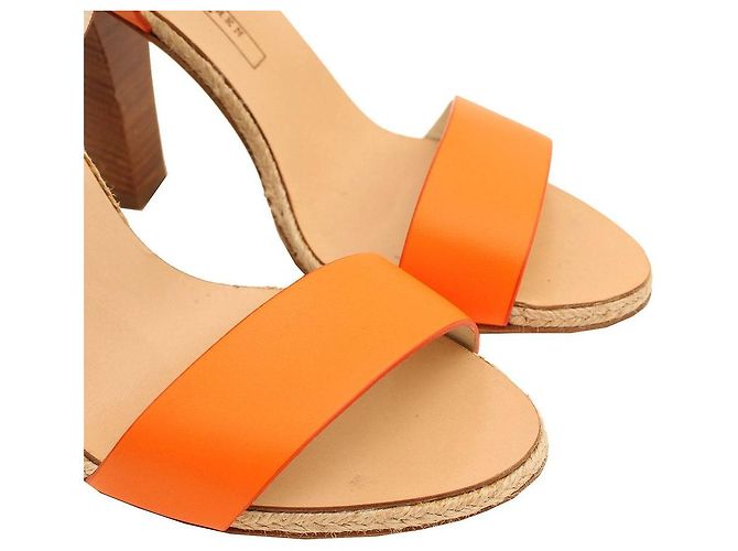 Ralph Lauren Orange Strap Sandale - Ansicht 6