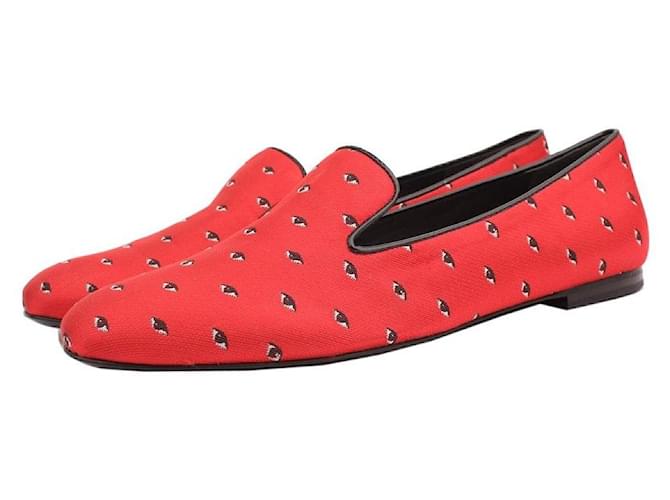 Kenzo Slip-On Red EYE Rosso - vista 2