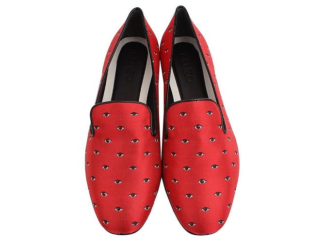 Kenzo Slip-On Red EYE Rosso - vista 3