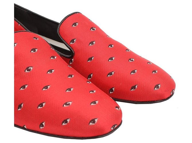Kenzo Slip-On Red EYE Rosso - vista 6