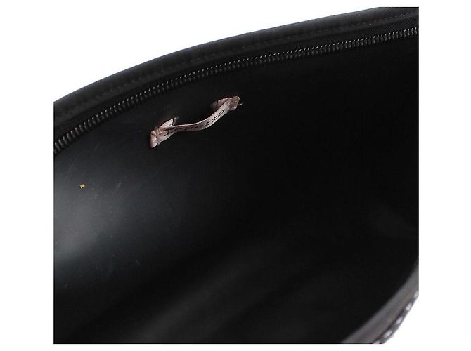 Repetto Pochette in tessuto con logo nero - vista 4