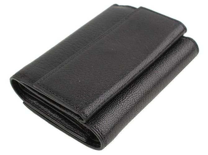 Tumi Portafoglio compatto con logo nero e argento - vista 3
