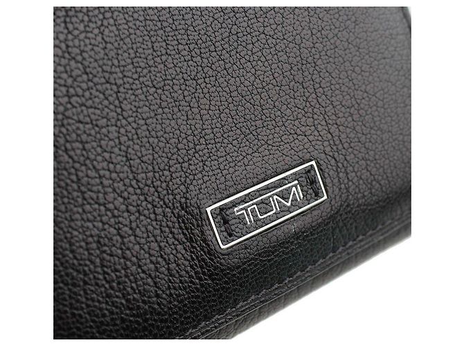 Tumi Portafoglio compatto con logo nero e argento - vista 6