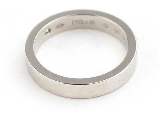 Cartier Platin-Diamantring US-Größe Weiß - Ansicht 2