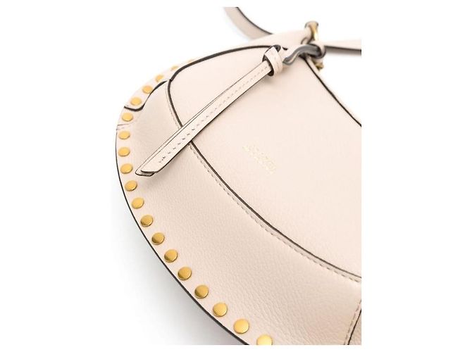 Isabel Marant Borsa OSKAN Bianco - vista 6