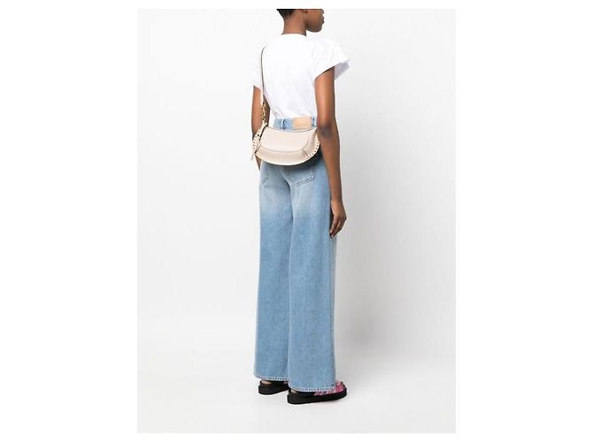 Isabel Marant Borsa OSKAN Bianco - vista 7