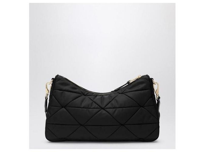 Prada Bolsa grande acolchoada em Re-Nylon Preto - vista 5